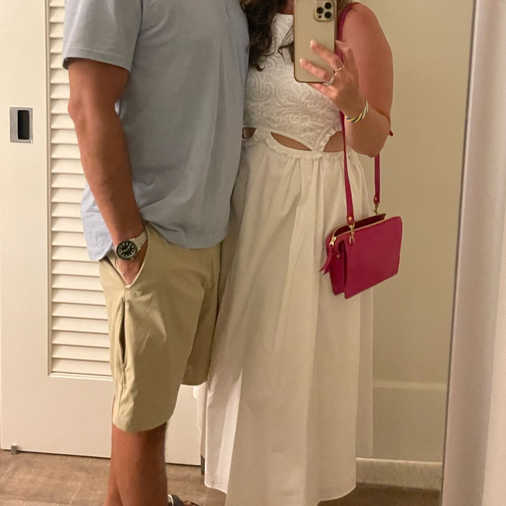 Self-Portrait white Lace Detail dress